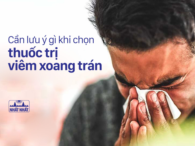 thuốc trị viêm xoang trán