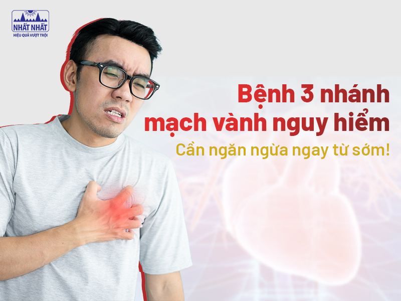 Bệnh 3 nhánh mạch vành – Một bệnh lý mạch vành nghiêm trọng