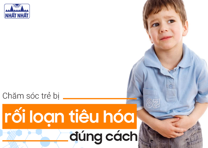 trẻ bị rối loạn tiêu hóa