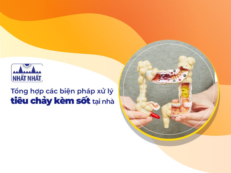 tiêu chảy kèm sốt