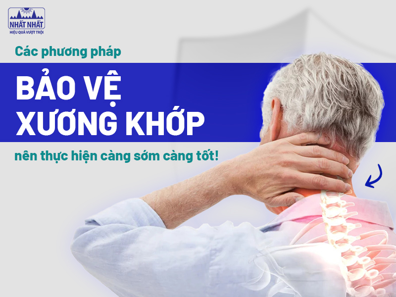 Các phương pháp bảo vệ xương khớp nên thực hiện càng sớm càng tốt!