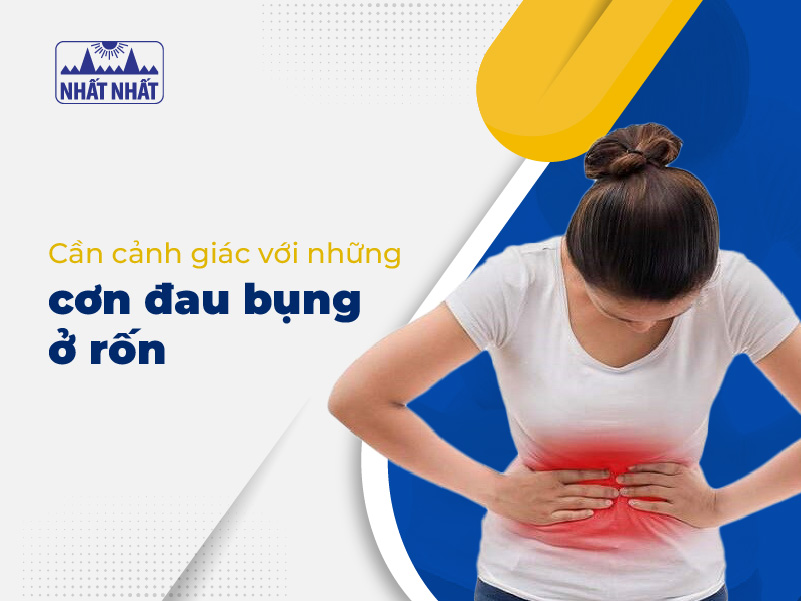 Đau bụng ở rốn