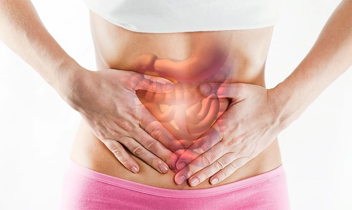 Đau bụng do rối loạn tiêu hóa thường xuất hiện ở nhiều vị trí trong ổ bụng