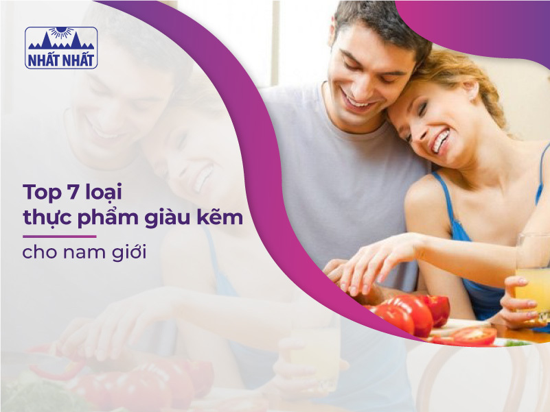 thực phẩm giàu kẽm cho nam giới