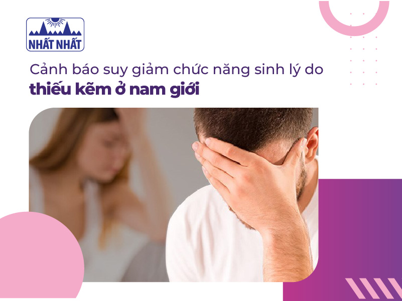 Thiếu kẽm ở nam giới 