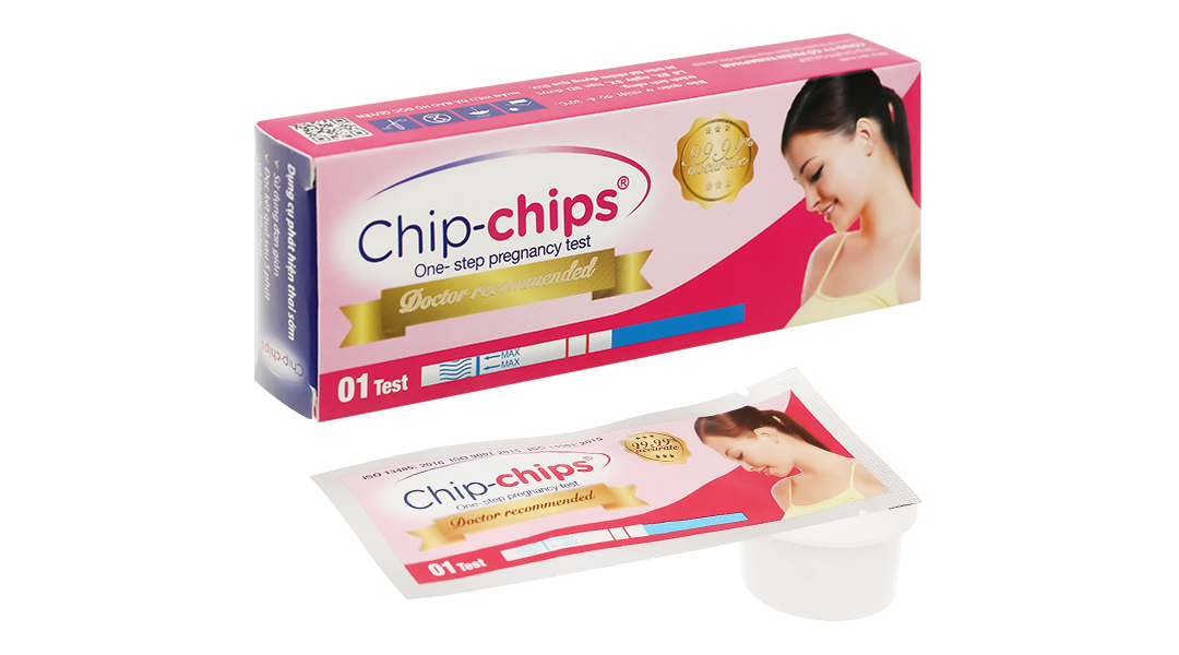 Que thử thai Chipchips có chất lượng tốt nhưng giá thành phải chăng