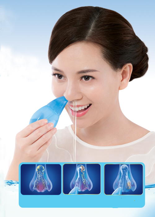 Rửa mũi giúp đào thải dịch nhầy trong mũi xoang ra ngoài