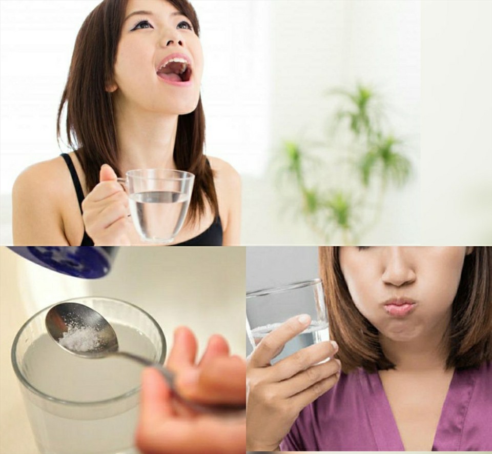 Sử dụng nước muối vệ sinh mũi và miệng giúp phòng tránh viêm họng mãn tính