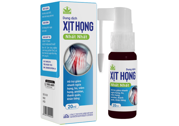 Dung dịch Xịt họng 