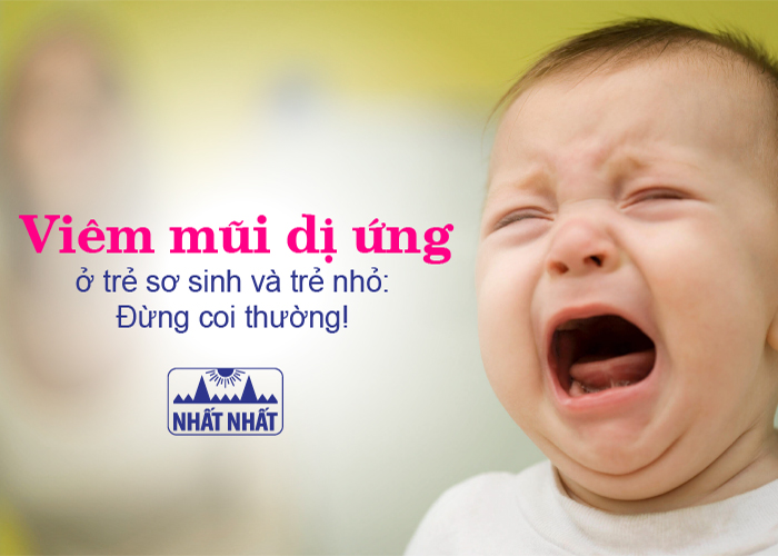 viêm mũi dị ứng ở trẻ sơ sinh