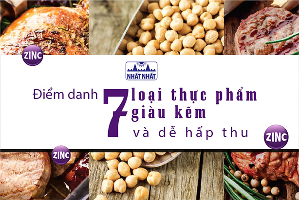 Điểm danh 7 loại thực phẩm giàu kẽm và dễ hấp thu