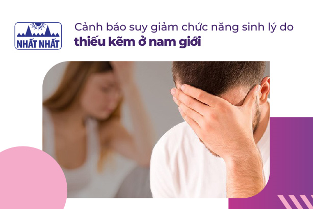 Cảnh báo suy giảm chức năng sinh lý do thiếu kẽm ở nam giới