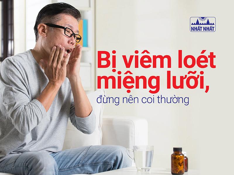 Bị viêm loét miệng lưỡi, đừng nên coi thường!