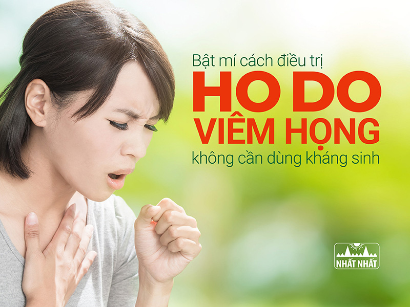 Bật mí cách điều trị ho do viêm họng không cần dùng kháng sinh