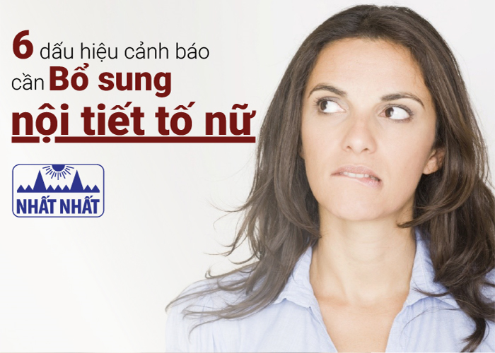 6 dấu hiệu cảnh báo cần bổ sung nội tiết tố nữ
