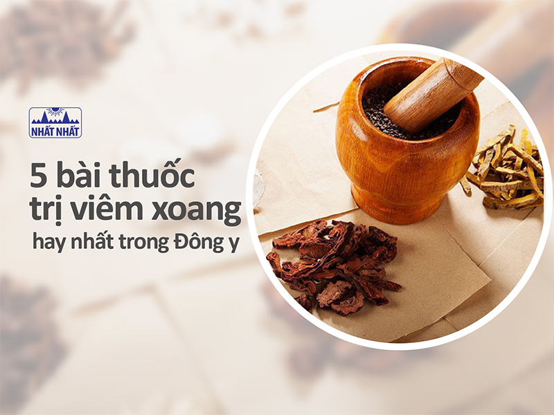 5 bài thuốc trị viêm xoang hay trong Đông y