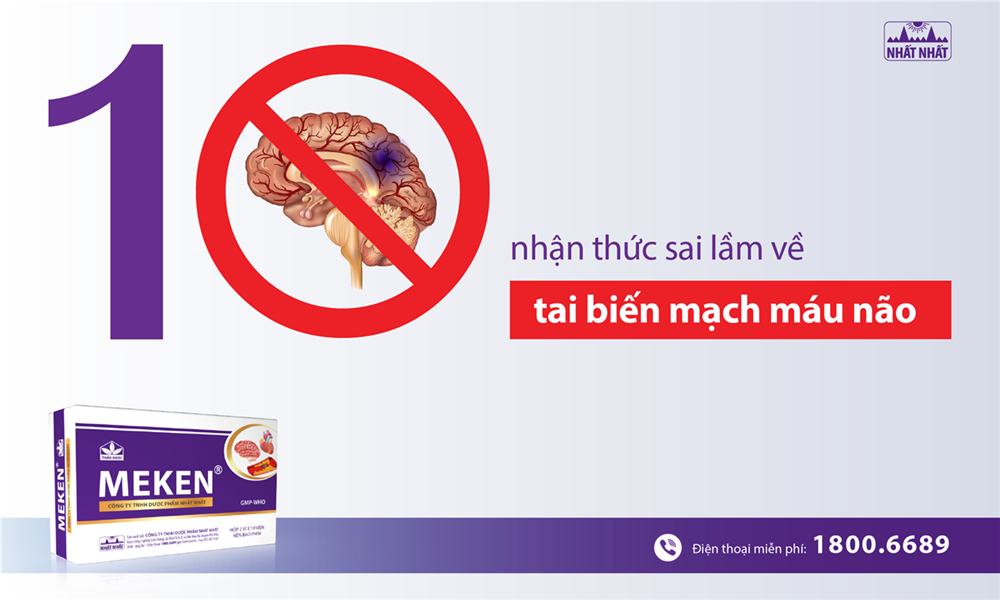 10 Nhận thức sai lầm về tai biến mạch máu não
