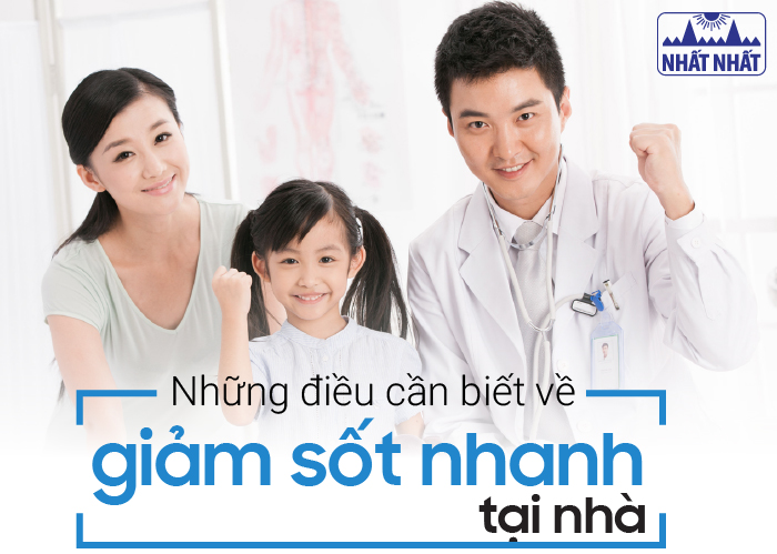 Những điều cần biết về giảm sốt nhanh tại nhà