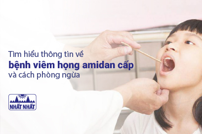 Tìm hiểu thông tin về bệnh viêm họng amidan cấp và cách phòng ngừa