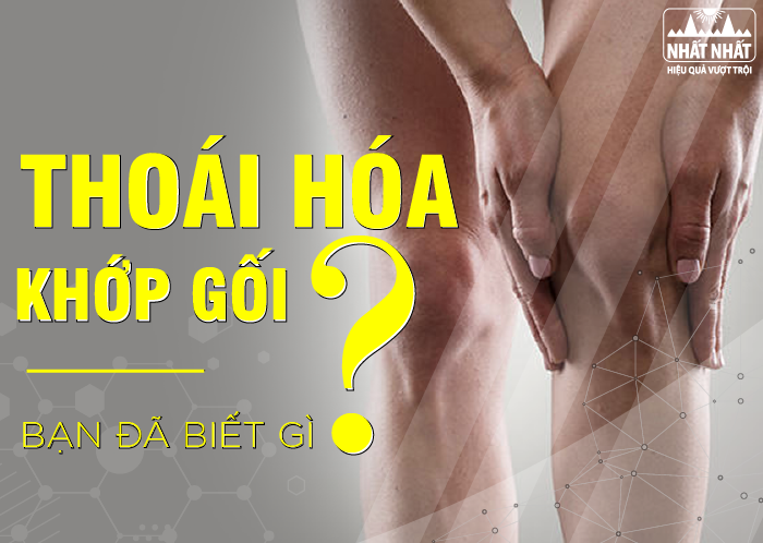 Tìm hiểu về thoái hóa khớp gối