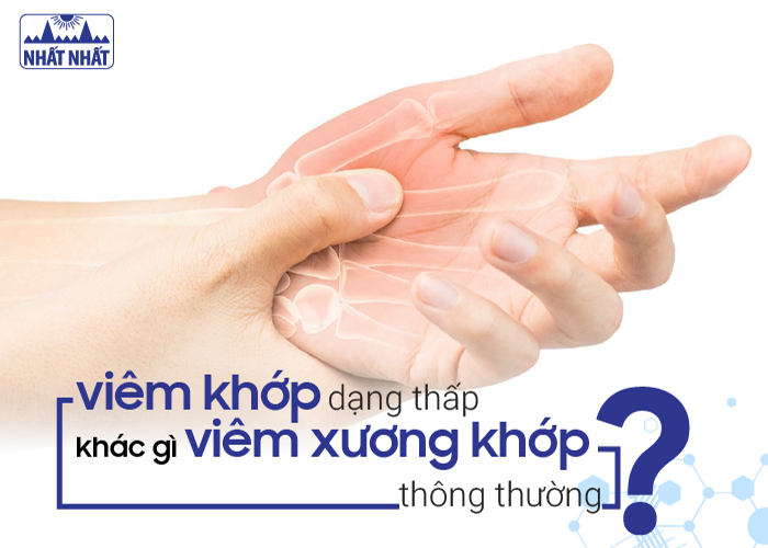 Viêm khớp dạng thấp khác gì viêm xương khớp thông thường?
