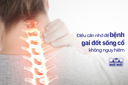 Những điều cần ghi nhớ để bệnh gai đốt sống cổ không gây nguy hiểm