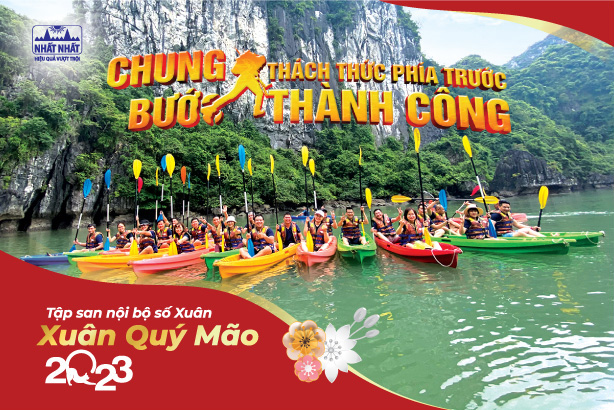 Tập san nội bộ số xuân 2023 Xuân Quý Mão - Thách thức phía trước. chung bước thành công