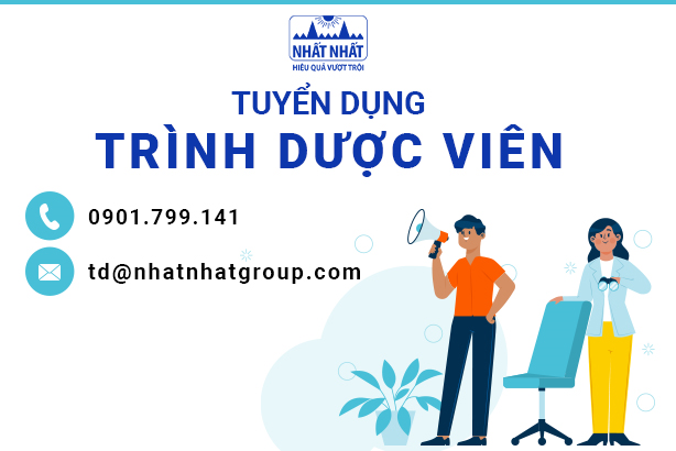 Tuyển dụng trình dược viên tháng 4
