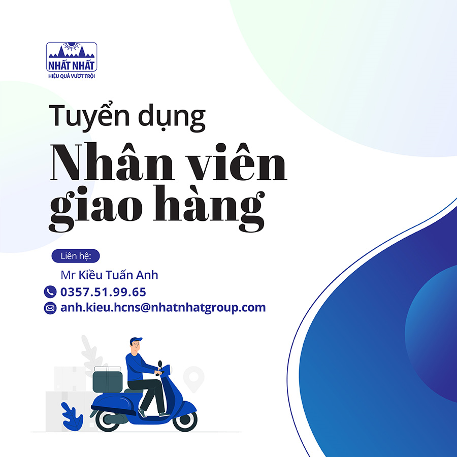 Tuyển nhân viên giao hàng kho lẻ Hà Nội