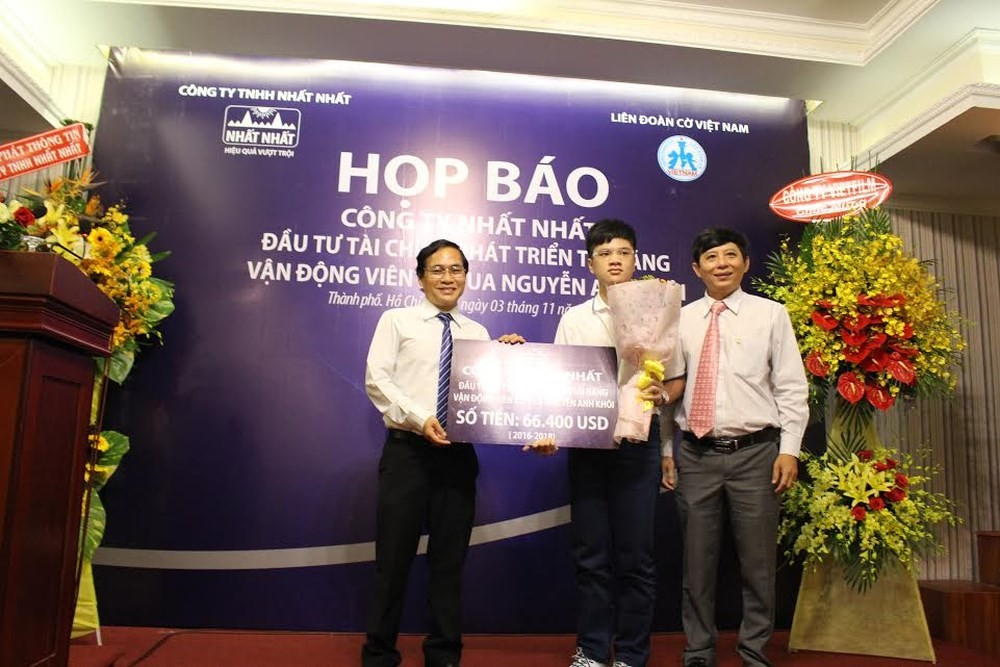 Nguyễn Anh Khôi đoạt 3 Huy chương vàng tại Giải cờ vua đồng đội toàn quốc