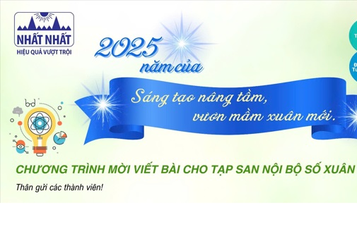 Chương trình Mời viết bài cho Tập san nội bộ số Xuân 2025