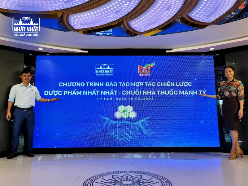 Dược Phẩm Nhất Nhất đào tạo hợp tác chiến lược với Chuỗi Nhà thuốc Mạnh Tý