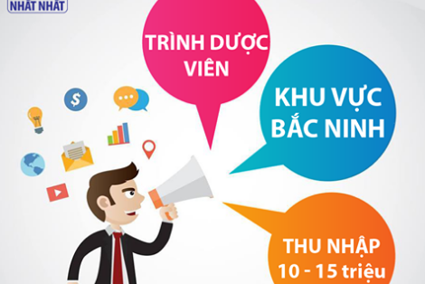 Tuyển dụng Trình dược viên Bắc Ninh