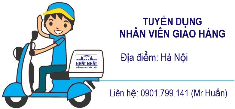 TUYỂN DỤNG NHÂN VIÊN GIAO HÀNG KHO LẺ TẠI HÀ NỘI