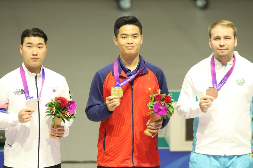 Dược phẩm Nhất Nhất trao thưởng cho các HLV, VĐV xuất sắc tại ASIAD 19 