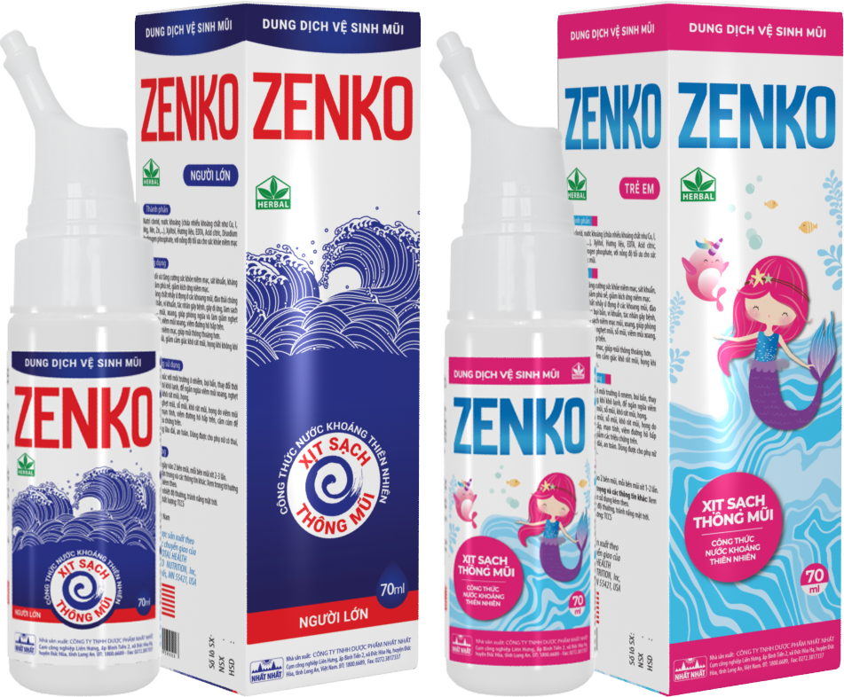 Dung dịch vệ sinh mũi Zenko