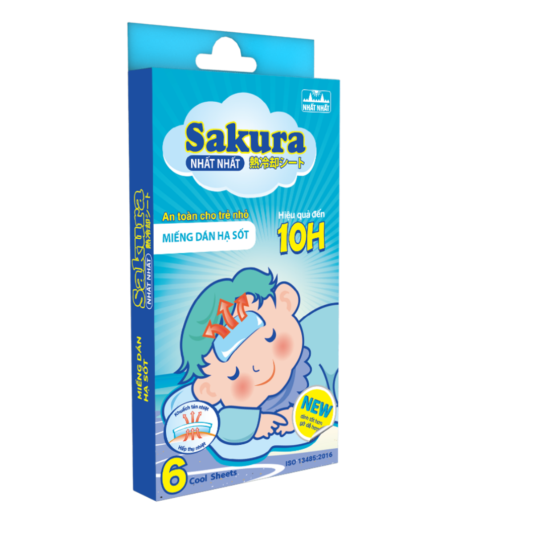 Miếng dán hạ sốt Sakura